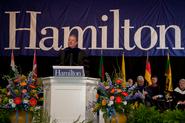 Al Gore speaking at Hamilton's Commencement on May 22, 2011.