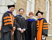 Chad Williams, Steve Yao, Bonnie Urciuoli and Steve Wu.