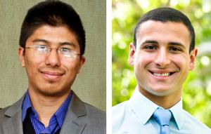 Ujjwal Pradhan ’15 and Nick Solano ’14