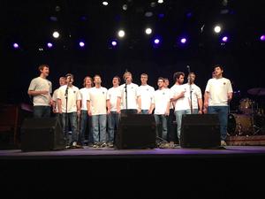 The Buffers perform at the John Lennon tribute concert.