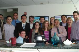 Washington Program students with Robert Herman of Freedom House.