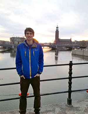 Robert Hayden '14 in Scandinavia