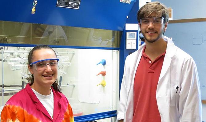 Ashleigh Stephan '15 and Jacob Wagner '15