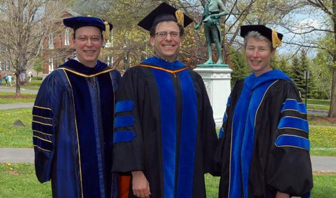 John O'Neal, Rob Kantrowitz '82 and Ann Owen.