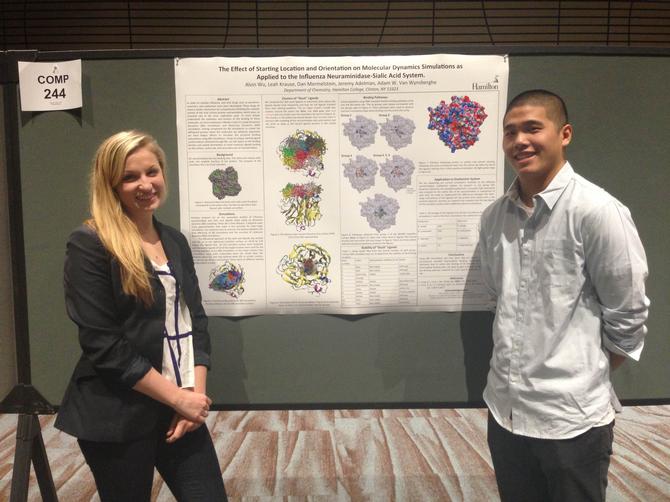 Leah Krause ’14 and Alvin R. Wu ’13