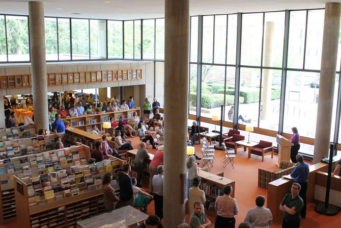 Burke Library hosted a celebration on Sept. 10 to commemorate its 40th birthday.