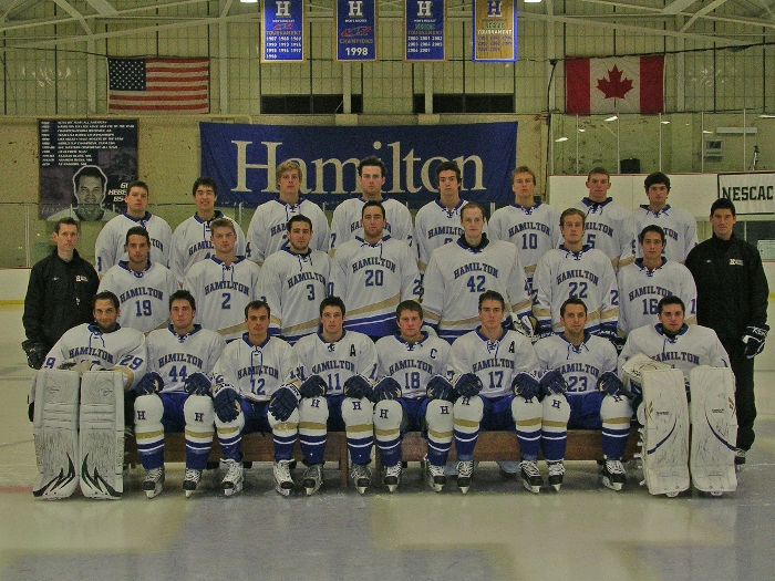 Men's ice hockey hands out postseason awards - Hamilton College