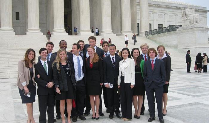 Program in Washington students at the U.S. Supreme Court