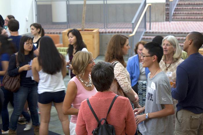 The Multicultural Peer Mentoring Project held a welcome reception.