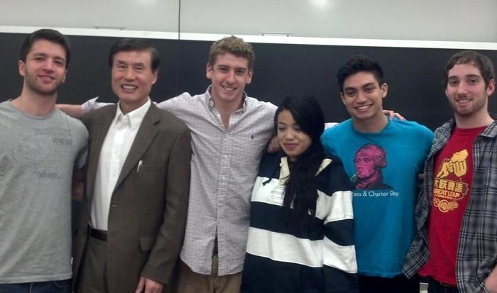 Ryan Beres, Professor De Bao Xu, David Goldstein, Kimberly Rowley, Liam Frost, Mitchell Scher
