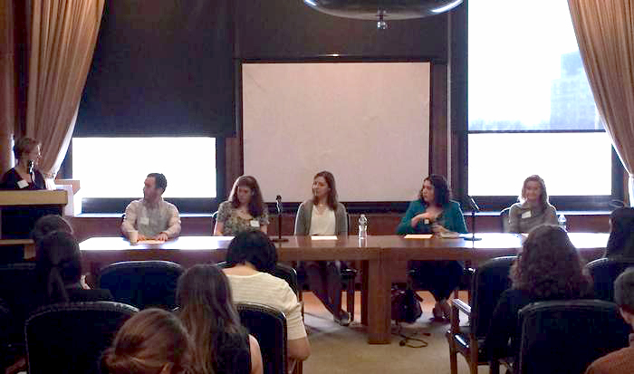 Panelists at Career Explo:Publishing.