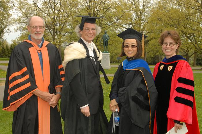 Ernest Williams, Brian Collett, Haeng-Ja Chung and Catherine Gunther Kodat