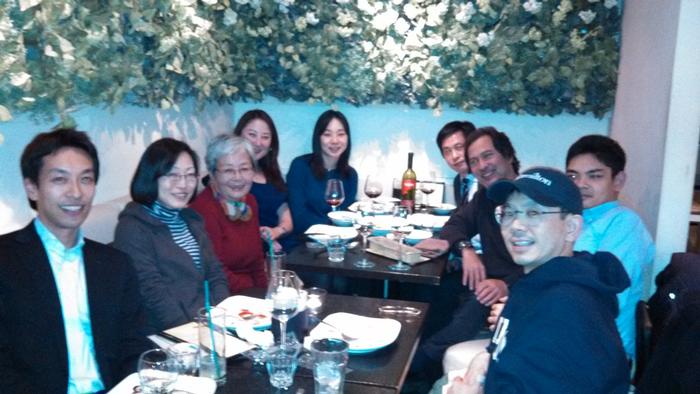 Attendees at the Al Ham party that could be the longest distance from Clinton - Tokyo.