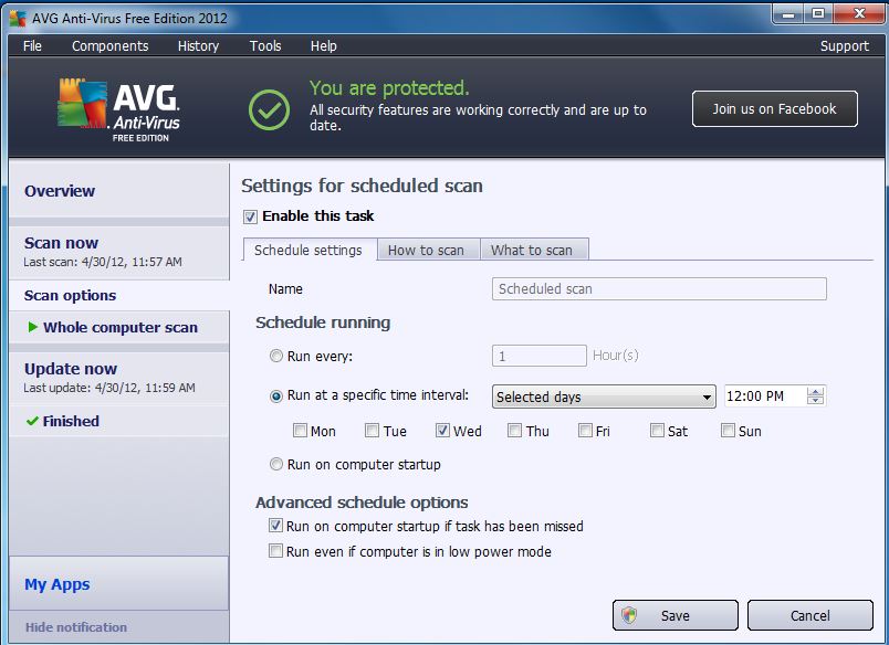 Resource Center - Installing AVG Anti-virus - Hamilton College Resource Center - Installing AVG Anti-virus - Hamilton College