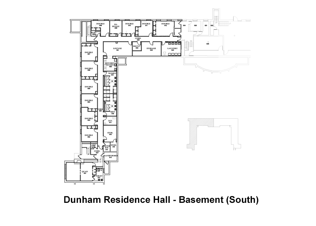 Housing and Floor Plans Dunham Hamilton College