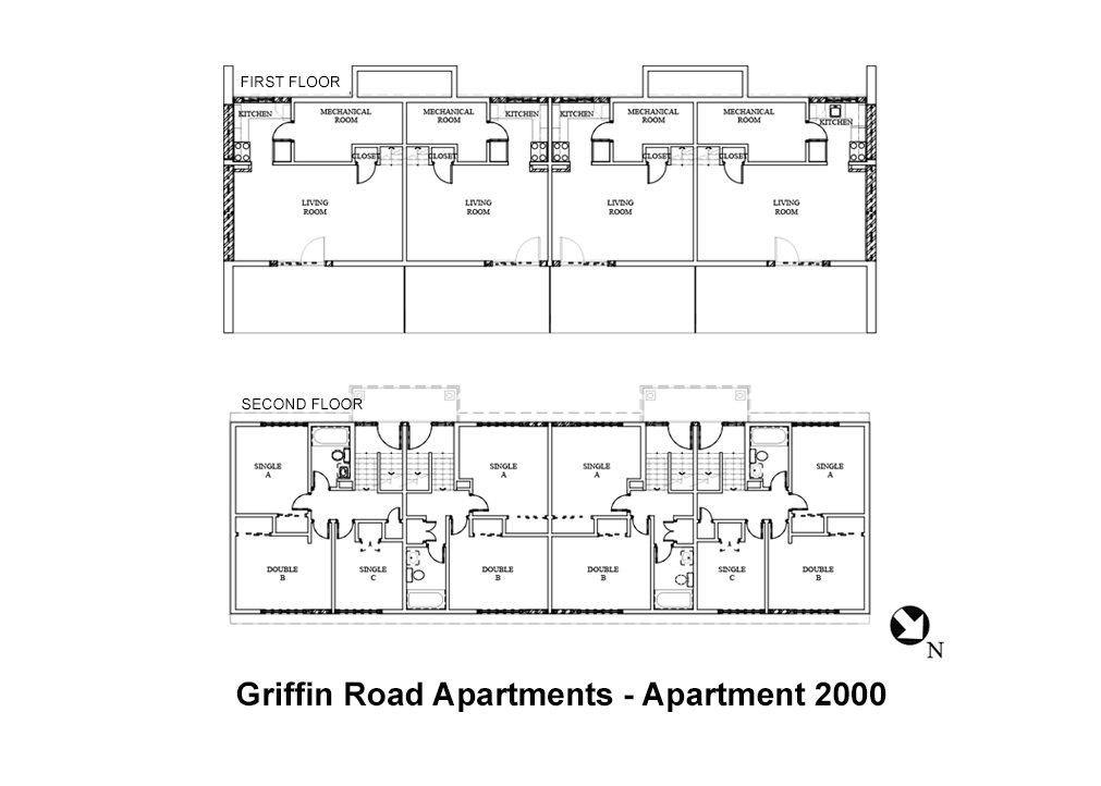 Housing and Floor Plans Griffin Hamilton College