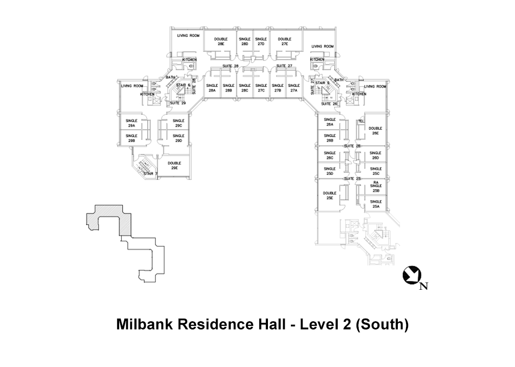 Housing and Floor Plans Milbank Hamilton College