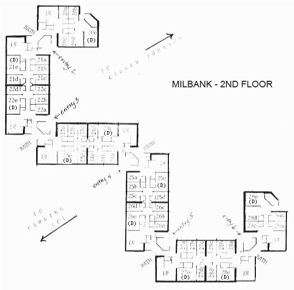 Housing and Floor Plans Milbank Hamilton College