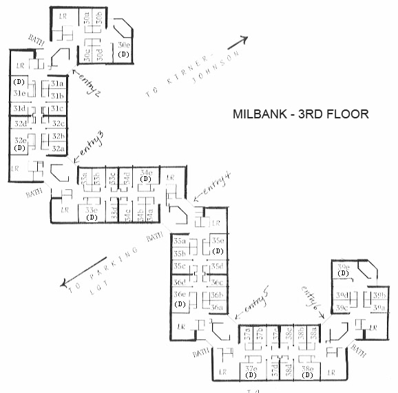 Housing and Floor Plans Milbank Hamilton College