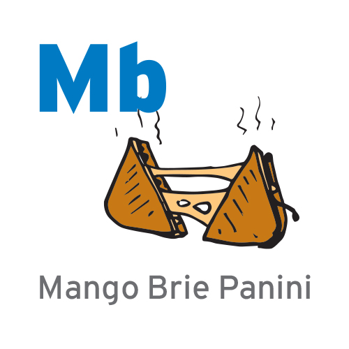 Mb - Mango Brie Panini