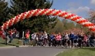 Teh 14th annual AIDS Hike for Life took place on the Hamilton campus.