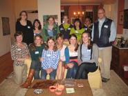 Hamilton's Burgaw, N.C., ASB group with Mary McLean Evans '82, Dorothy Murray Belshaw '87 and Dan Lascell '92.