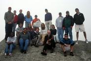 The Biology 237 class at the top of Whiteface Mountain.