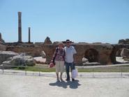 Barbara Gold and Carl Rubino in Tunisia