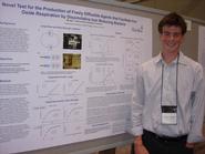 Bryden Considine '08 at the American Society of Microbiology meeting