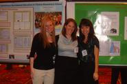 Geoscience seniors Lisa Feuerstein, Leila Malcom and Megan Fung in Baltimore.