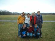 Students who will travel to Uganda for a month to work on a school in Jinja.