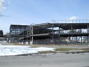 Construction progress on March 27, 2013.