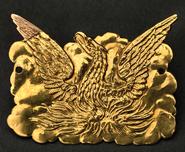 Gold Badge of the Phoenix Society of Hamilton College, ca. 1826