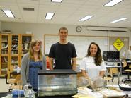 Melanie Hundt '13, Max Vaickus '12 and Nicole Nietlisbach '13