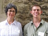 Professor Naomi Guttman and Max Wall '10.