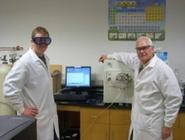 Jon Michel '13 and Greg Rahn with the