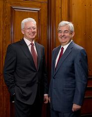 A.G. Lafley (left) and Jeff Little