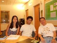 Chun Yee Lau ’12, Ravi Jariwala ’13 and Wei Jen-Chang.