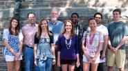 Some of Hamilton's Mathematics Association meeting participants.
