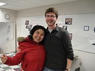 Matt Arnold '09 with ESOL student