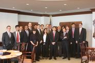 Program in New York students visit Citigroup.