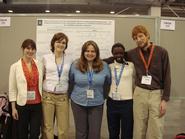 Katie Alser ’09, Gail Corneau ’10, Nicole L. Snyder, Lydia Rono ’11, Ben Van Arnam ‘09