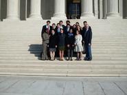 Program in Washington students at the Supreme Court.