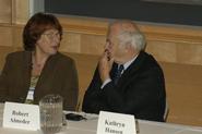Susan Bryant and Robert Almeder debated stem cell therapy.