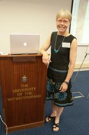 Professor of Geosciences Barbara Tewksbury at University of the Witwatersrand.