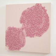 Untitled (Raspberry) Thermoplastic, Paint, MDF