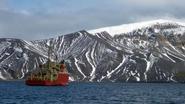 LM Gould in Antarctica - photo by Mason Fried '10