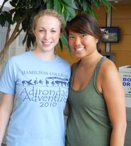 Claire Zurlo '14 and Amanda Ng '14