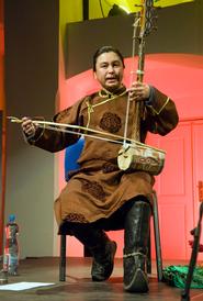 A member of the Alash Ensemble.