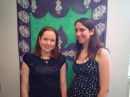 Stephanie Anglin '10 and Jessica Ruddiman '09